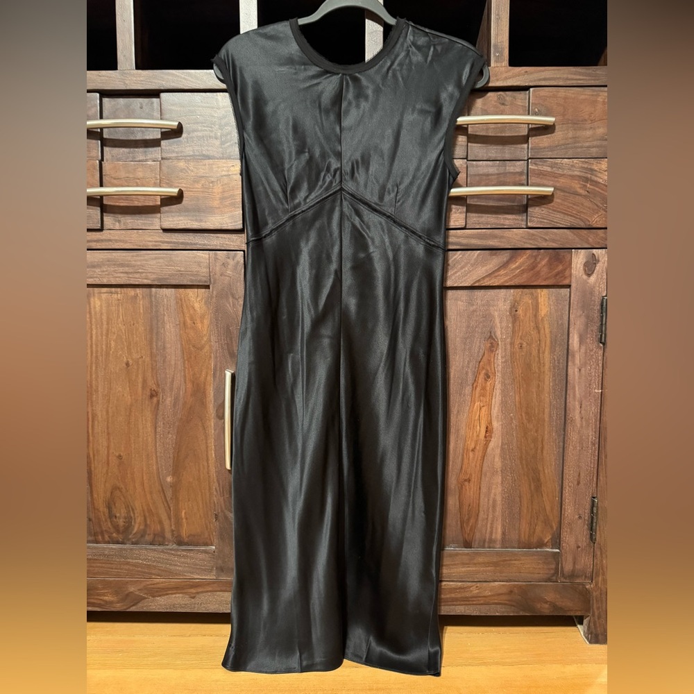 Banana Republic Black Midi Dress